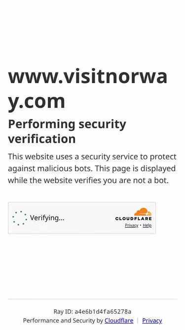 Screenshot of visit-norway.cn