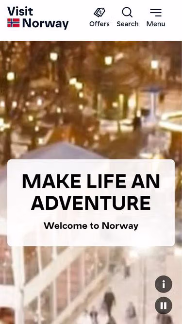 Screenshot of visit-norway.de