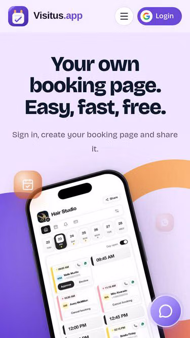 Screenshot of visitus.app