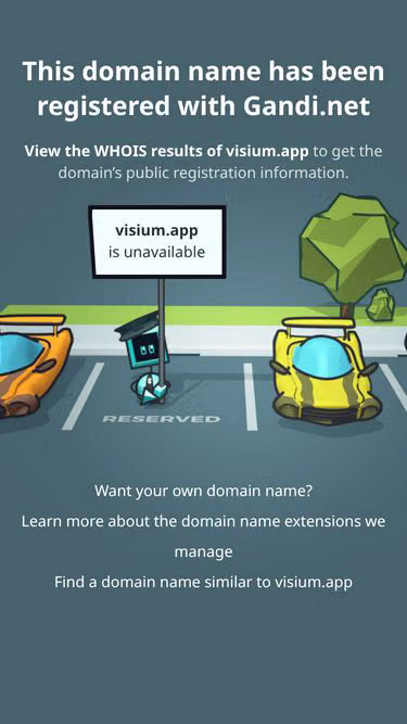 Screenshot of visium.app