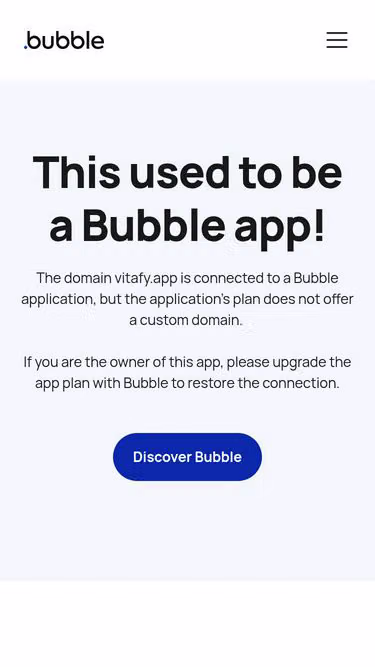 Screenshot of vitafy.app