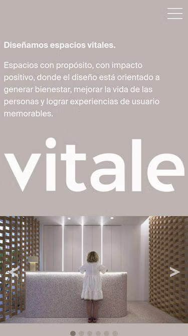 Screenshot of vitale.es