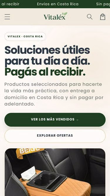 Screenshot of vitalex.lat