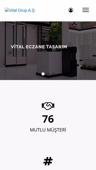 Screenshot of vitalgroup.tr