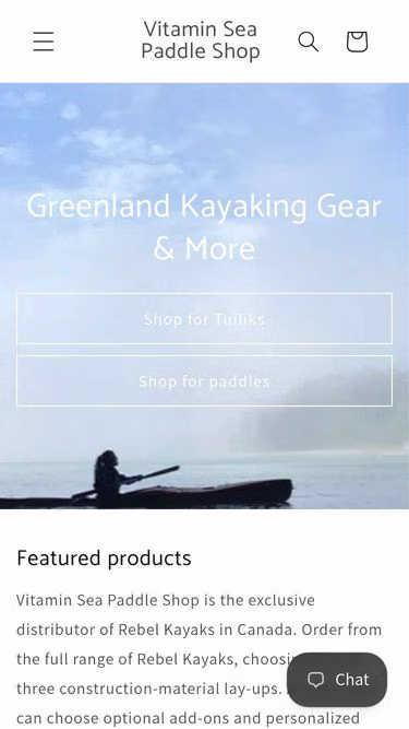 Screenshot of vitaminsea.ca