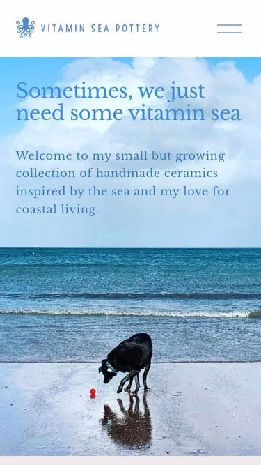 Screenshot of vitaminsea.uk