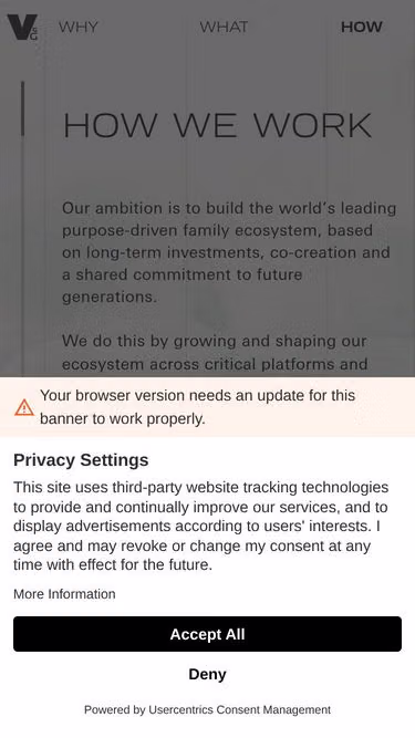 Screenshot of vito.vc