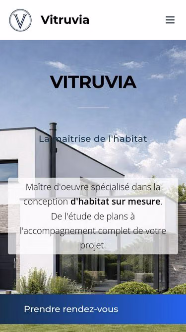 Screenshot of vitruvia.fr