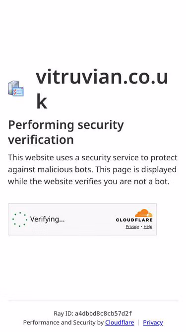 Screenshot of vitruvian.co.uk