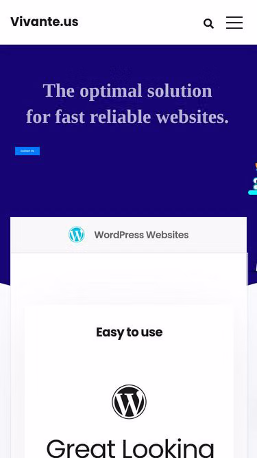 Screenshot of vivante.us