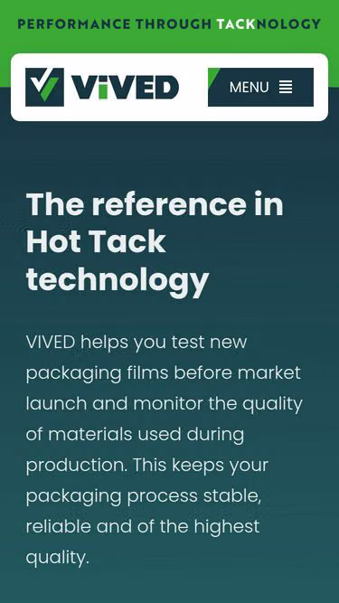 Screenshot of vived.be