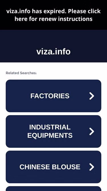 Screenshot of viza.info