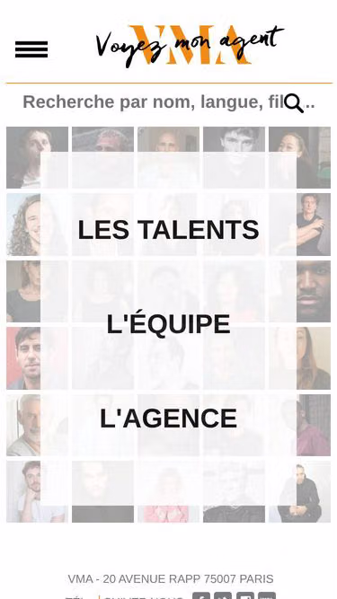 Screenshot of vma.fr