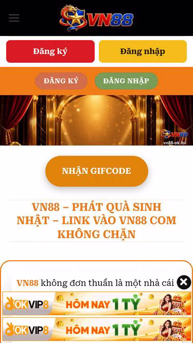Screenshot of vn88-ok.lol