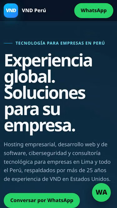 Screenshot of vnd.pe