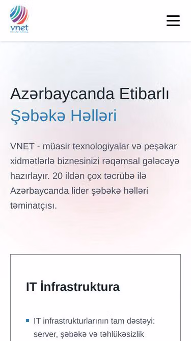 Screenshot of vnet.az
