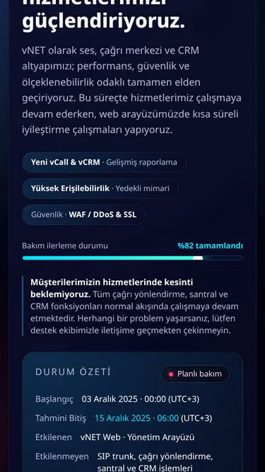 Screenshot of vnet.com.tr