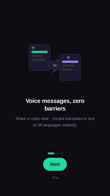Screenshot of vocara.online