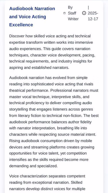 Screenshot of voiceagent.today