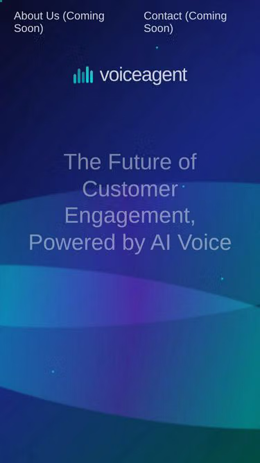 Screenshot of voiceagent.us