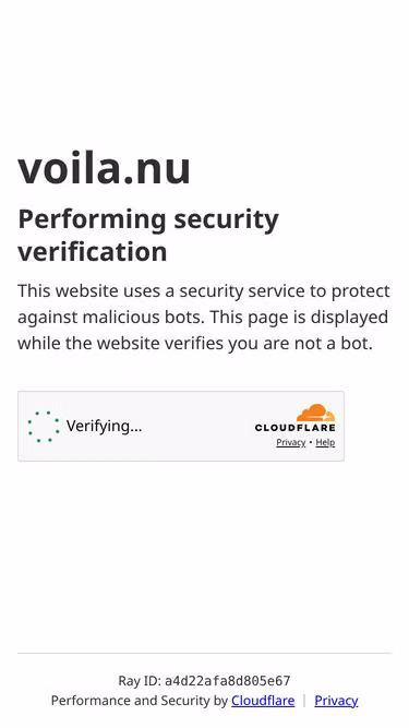 Screenshot of voila.nu