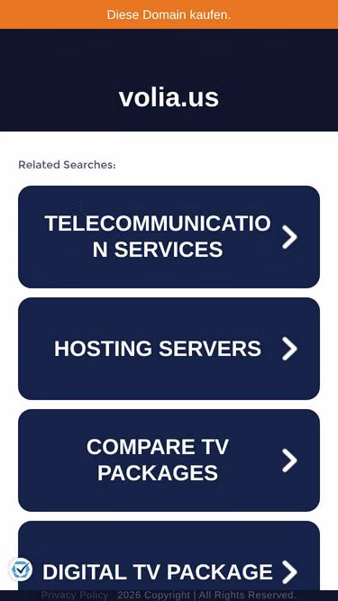 Screenshot of volia.us
