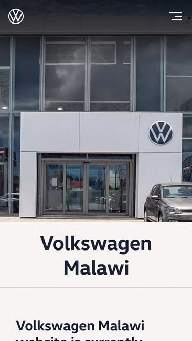 Screenshot of volkswagen.mw
