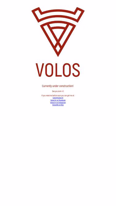 Screenshot of volos.hr