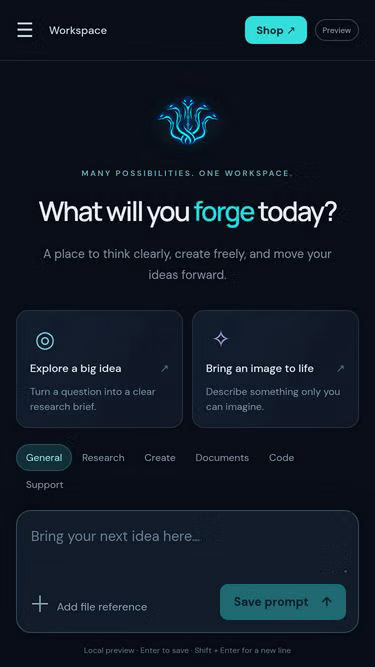 Screenshot of voltforge.app