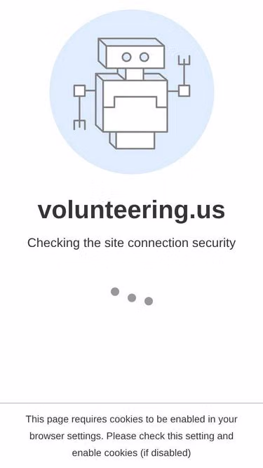 Screenshot of volunteering.us