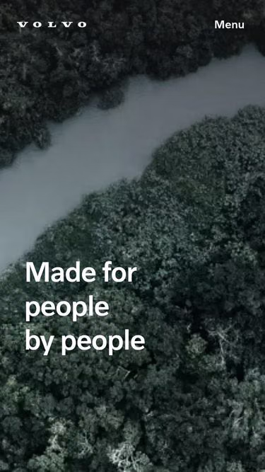 Screenshot of volvo.co.kr