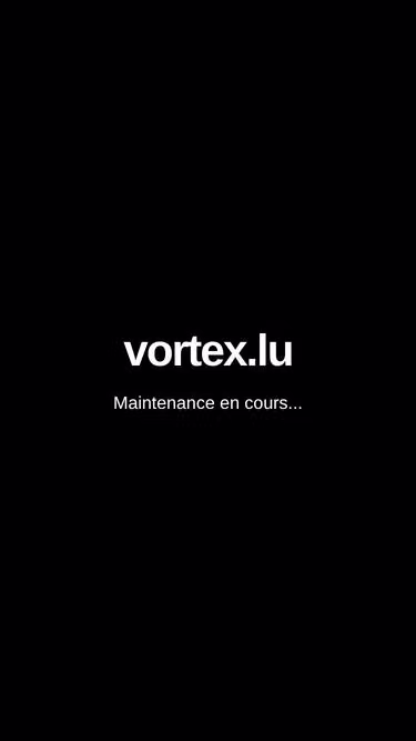 Screenshot of vortex.lu