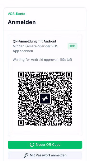 Screenshot of vos.bayern