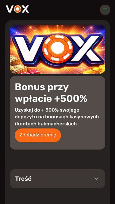 Screenshot of voxcasino.legal
