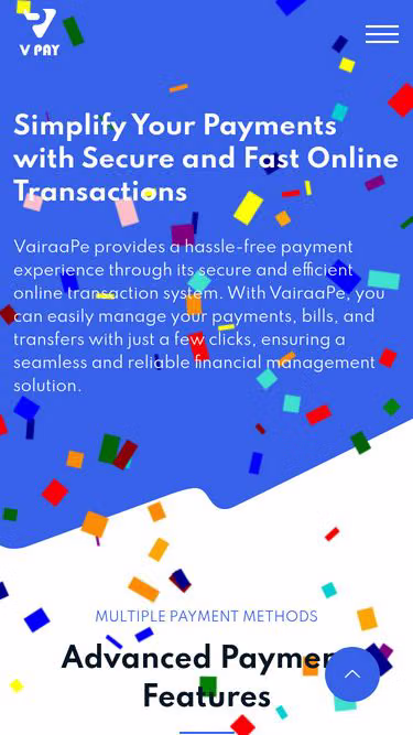 Screenshot of vpay.live