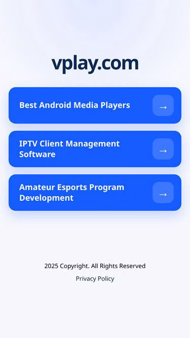 Screenshot of vplay.com