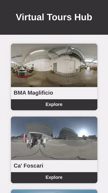 Screenshot of vrhub.it