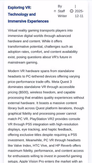 Screenshot of vrhub.solutions