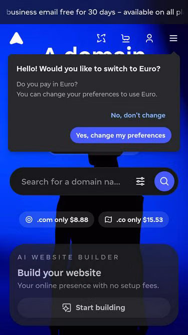 Screenshot of vrl.us