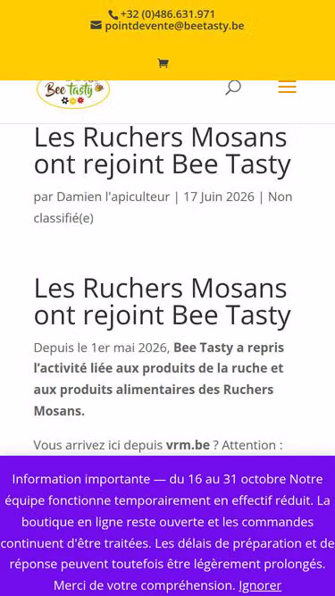 Screenshot of vrm.be