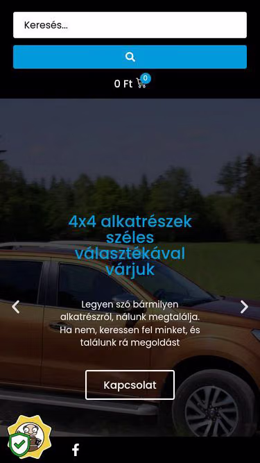 Screenshot of vrt.hu