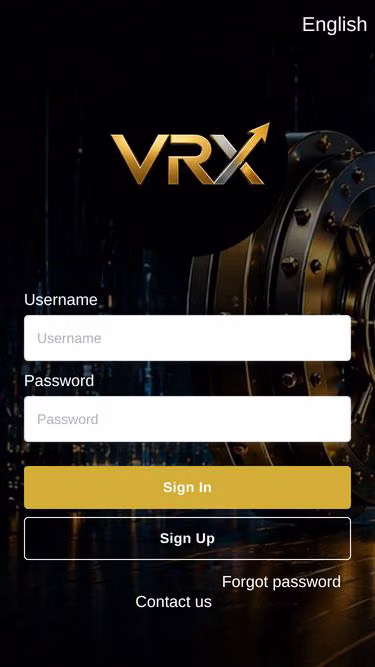 Screenshot of vrx.global