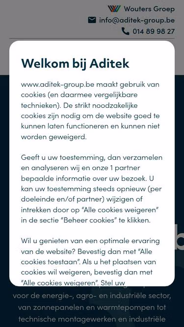Screenshot of vsi.be