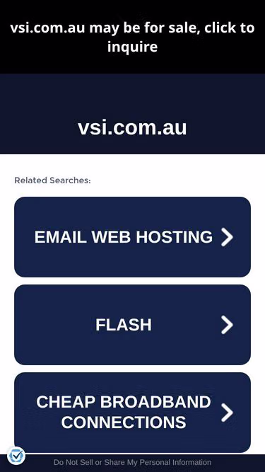 Screenshot of vsi.com.au
