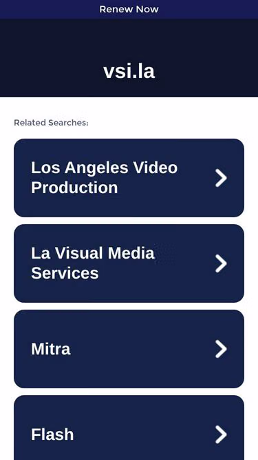 Screenshot of vsi.la