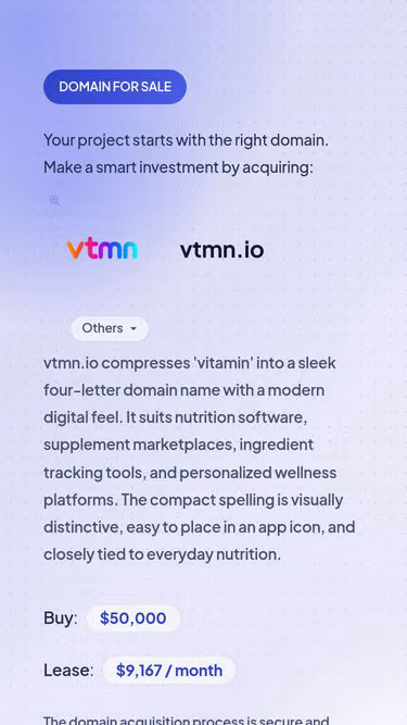 Screenshot of vtmn.io