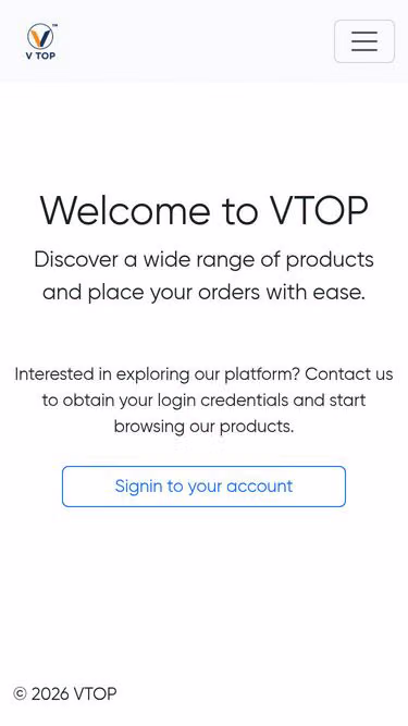 Screenshot of vtop.online
