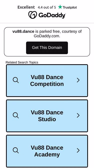 Screenshot of vu88.dance