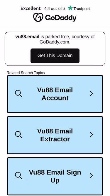 Screenshot of vu88.email