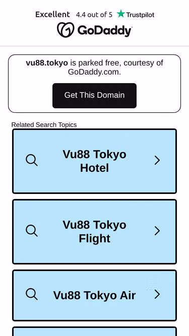 Screenshot of vu88.tokyo